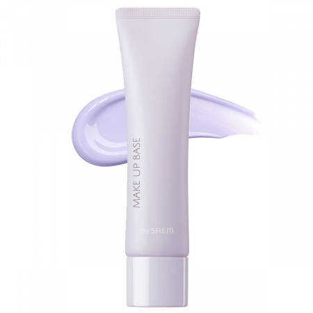 Крем-База под макияж The Saem Saemmul Airy Cotton Make Up Base Lavender