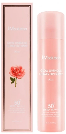 Солнцезащитный спрей JMsolution Glow Luminous Flower Sun Spray SPF50+ PA++++