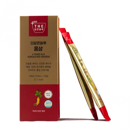 SINGI Сироп из 100% корейского красного женьшеня 6Years Old Korean Red Ginseng 10 мл х 30 шт.
