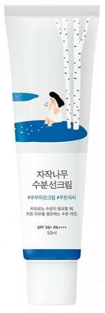 Увлажняющий солнцезащитный крем с берёзовым соком Round Lab Birch Juice Moisturizing Sun Cream SPF50+ PA++++