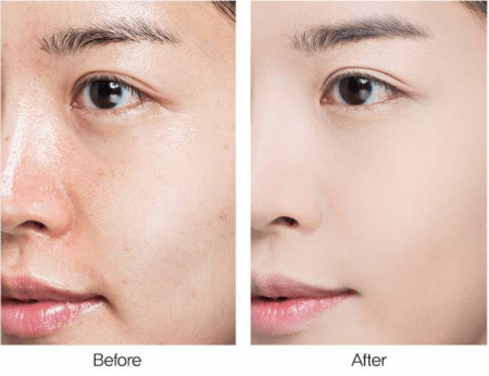 Крем-База под макияж The Saem Saemmul Airy Cotton Make Up Base Lavender